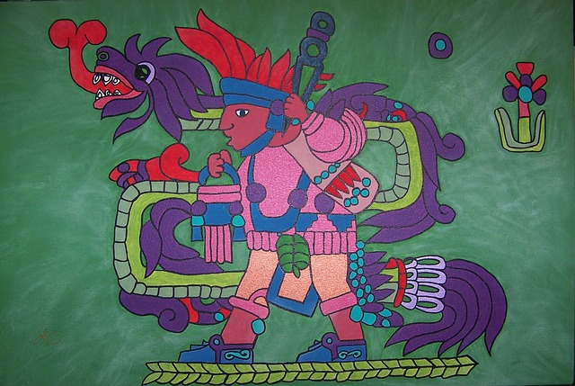 aztécký obrázek